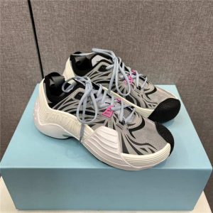 Lanvin Grey Yupoo Men shoes Top quality