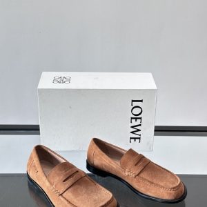 Loewe Brown Yupoo Men shoes Top quality