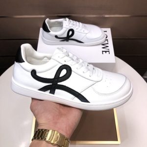 Loewe White Yupoo Men shoes Top quality