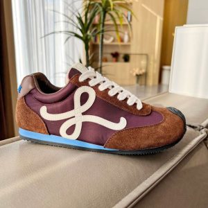 Loewe Brown Yupoo Men shoes Top quality