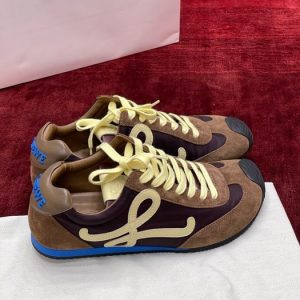 Loewe Brown Yupoo Men shoes Top quality
