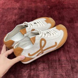 Loewe Brown Yupoo Men shoes Top quality