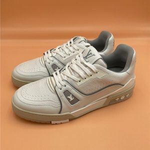 Louis Vuitton Grey Yupoo Men shoes Top quality Size 35-46