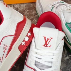 Louis Vuitton White Yupoo Men shoes Top quality Size 35-46