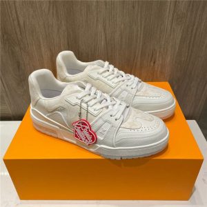 Louis Vuitton White Yupoo Men shoes Top quality Size 35-46