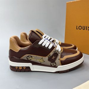 Louis Vuitton Grey Yupoo Men shoes Top quality Size 35-46