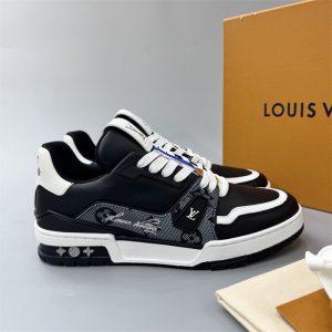 Louis Vuitton Tan Yupoo Men shoes Top quality Size 35-46