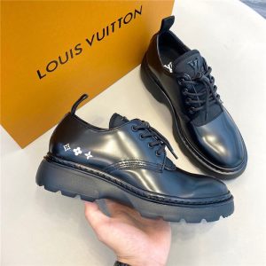 Louis Vuitton Black Yupoo Men shoes Top quality Size 35-46