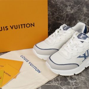 Louis Vuitton White Yupoo Men shoes Top quality Size 35-46