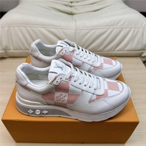 Louis Vuitton Burgundy Yupoo Men shoes Top quality Size 35-46