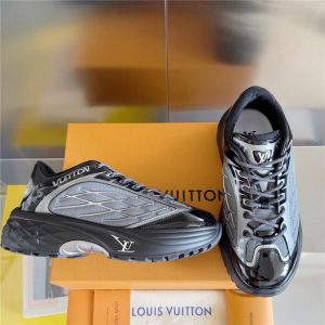 Louis Vuitton Black Yupoo Men shoes Top quality Size 35-46