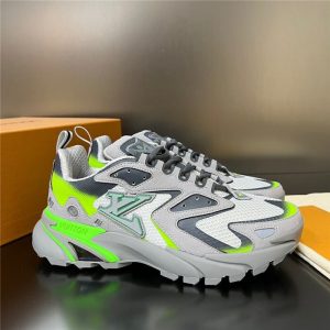 Louis Vuitton Grey Yupoo Men shoes Top quality Size 35-46