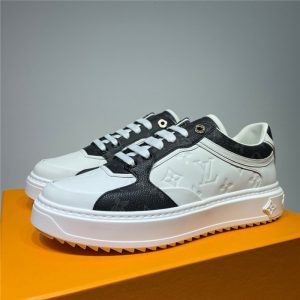 Louis Vuitton Black Yupoo Men shoes Top quality Size 35-46