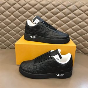 Louis Vuitton Black Yupoo Men shoes Top quality Size 35-46