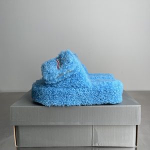 Balenciaga Triple S Distressed Leather Sneakers Black White Top 1:1 Quality