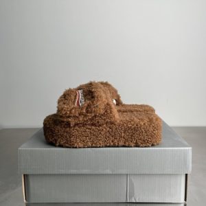 Balenciaga Triple S Distressed Leather Sneakers Black White Top 1:1 Quality