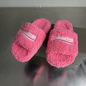 Balenciaga Triple S Distressed Leather Sneakers Black White Top 1:1 Quality