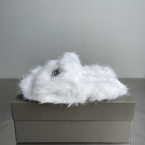 Balenciaga Triple S Distressed Leather Sneakers Black White Top 1:1 Quality