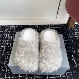 Balenciaga Triple S Distressed Leather Sneakers Black White Top 1:1 Quality