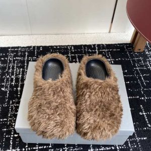 Balenciaga Triple S Distressed Leather Sneakers Black White Top 1:1 Quality