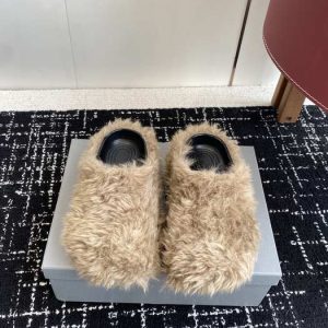 Balenciaga Triple S Distressed Leather Sneakers Black White Top 1:1 Quality