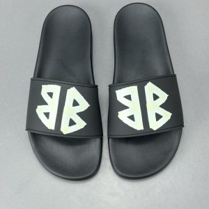 Balenciaga Triple S Distressed Leather Sneakers Black White Top 1:1 Quality