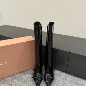 Miumiu-pointed-toe-three-strap-kitten-heel-stretch-boots-35-40-2025.8.7-2