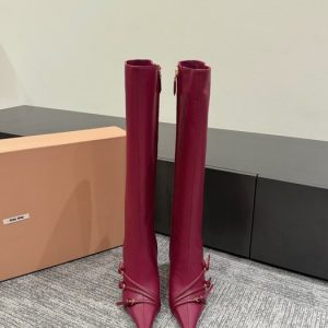 Miumiu-pointed-toe-three-strap-kitten-heel-stretch-boots-35-40-2025.8.7-7