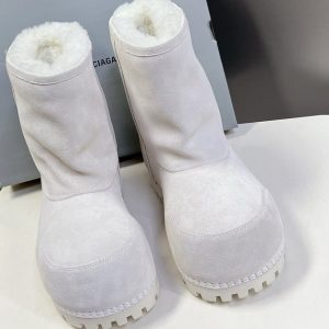 Balenciaga Triple S Distressed Leather Sneakers Black White Top 1:1 Quality