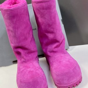 Balenciaga Triple S Distressed Leather Sneakers Black White Top 1:1 Quality