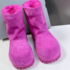 Balenciaga Triple S Distressed Leather Sneakers Black White Top 1:1 Quality