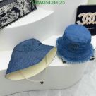 Yupoo miumiu hat bucket blue frayed DH8125