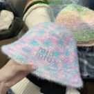 Yupoo miumiu hat bucket pink blue checked QH8052
