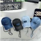 Yupoo miumiu hat distressed blue denim adjustable DH8127