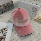 Yupoo miumiu hat velvet pink embroidered cap QH8044