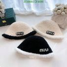 Yupoo miumiu hat bucket beige black edge QH499
