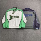 DENIM TEARS jeans jacket Green Top Quality Size S M L XL XXL
