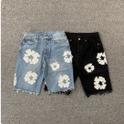 DENIM TEARS jeans shorts Grey Top Quality Size S M L XL XXL