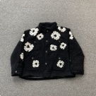 DENIM TEARS jeans jacket Black Top Quality Size S M L XL XXL