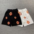 DENIM TEARS jeans shorts Black Top Quality Size S M L XL XXL