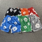 DENIM TEARS jeans shorts Black Top Quality Size S M L XL XXL