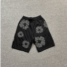 DENIM TEARS jeans shorts Black Top Quality Size S M L XL XXL