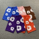 DENIM TEARS jeans shorts Brown Top Quality Size S M L XL XXL