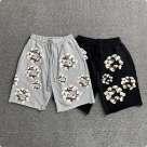 DENIM TEARS jeans shorts Grey Top Quality Size S M L XL XXL