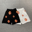 DENIM TEARS jeans shorts Black Top Quality Size S M L XL XXL