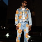 DENIM TEARS jeans Black Top Quality Size S M L XL XXL