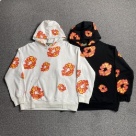 DENIM TEARS jeans hoodie White Top Quality Size S M L XL XXL