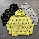 DENIM TEARS jeans hoodie Black Top Quality Size S M L XL XXL