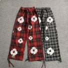 DENIM TEARS jeans pants Red Top Quality Size S M L XL XXL