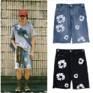 DENIM TEARS jeans shorts Blue Top Quality Size S M L XL XXL